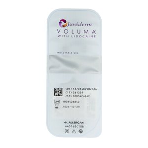 Аллерган Ювідерм Волюма філер з лідокаїном шприц 1 мл  |  Allergan Juvederm Voluma filler with Lidocain syringe 1 ml