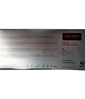 Аллерган Ювідерм Ультра 2 філер з лідокаїном шприц 0,55 мл  |  Allergan Juvederm Ultra 2 filler with Lidocain syringe 0,55 ml