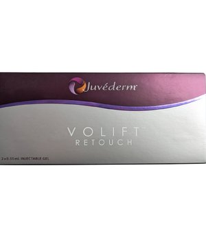Аллерган Ювідерм Воліфт Ритач філер з лідокаїном шприц 0,55 мл  |  Allergan Juvederm  Volift Retouch filler with Lidocain syringe 0,55 ml