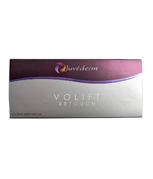 Аллерган Ювідерм Воліфт Ритач філер з лідокаїном шприц 0,55 мл  |  Allergan Juvederm  Volift Retouch filler with Lidocain syringe 0,55 ml