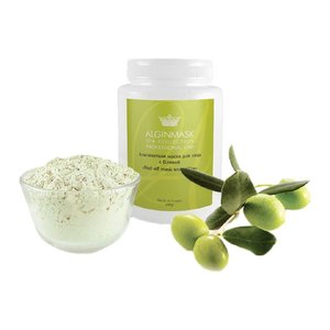 Альгінмаск Альгінатна маска Олива банка 500 г  |  Alginmask Alginate mask Oliva peel off jar 500 g