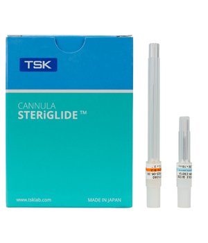 TSK Канюля Steriglide 25G50 мм з голкою 23G19 | TSK Cannula Steriglide 25G50 mm with needle 23G19