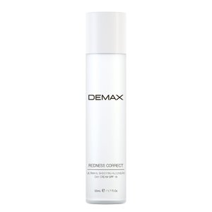 Демакс Регенеруючий крем - флюїд СПФ 15 флакон з дозатором 50 мл  |  Demax Redness correct Ultimate shooting recovery day cream SPF 15 bottle with dispenser 50 ml