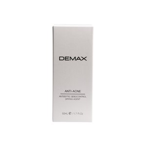 Демакс Антисептична присушка Антиакне флакон з піпеткою 50 мл  |  Demax Anti - acne Antiseptic sebonontrol drying agent drop bottle 50 ml