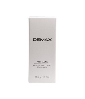 Демакс Антисептична присушка Антиакне флакон з піпеткою 50 мл  |  Demax Anti - acne Antiseptic sebonontrol drying agent drop bottle 50 ml
