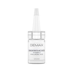 Демакс Активна сироватка Вітамін С + гіалуронова кислота флакон 10 г  |  Demax Vitamin C Hyaluronic acid consenrate - activator bottle 10 g