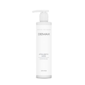 Демакс Камфорна маска флакон з дозатором 250 мл  |  Demax Atraumatic mask Herbal hydration gel extra purification bottle with dispenser 250 ml