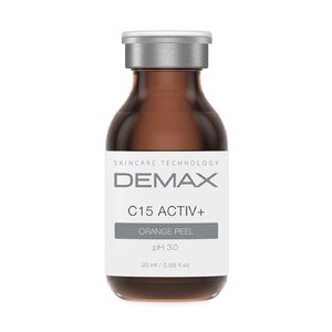 Демакс Суперантиоксидантний пілінг із вітаміном С флакон 20 мл  |  Demax C15 Activ+ Orange peel bottle 20 ml