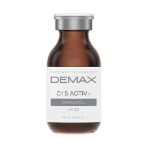 Демакс Суперантиоксидантний пілінг із вітаміном С флакон 20 мл  |  Demax C15 Activ+ Orange peel bottle 20 ml