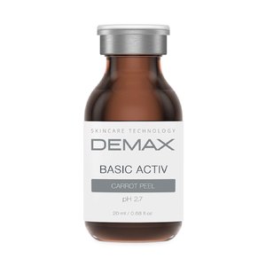 Демакс Базовий пілінг на основі м'якоті моркви флакон 20 мл  |  Demax Basic activ carrot peel bottle 20 ml