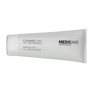 Медікея  Очищення 2 в 1 гель - тонік флакон з дозатором 200 мл  |  Medicare Cleanse 2 in1 Gel - tonic Refresher bottle with dispenser 200 ml