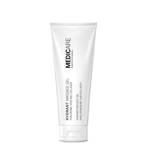 Медікея Екстразволожуючий масажний гель туба 200 мл  |  Medicare Hydrant massage gel Hyaluronic Acid + Collagen tube 200 ml