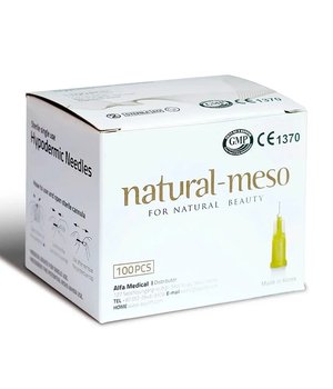 Голка для мезотерапії 32G * 4 мм Natural-meso Корея | Natural-meso Mesotherapy Needle 32G * 4 mm Korea