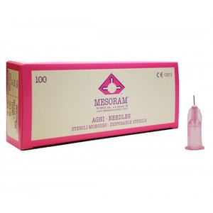 Голка для мезотерапії 32G * 4 мм Mesoram Італія | Mesoram Mesotherapy Needle 32G * 4 mm Italy