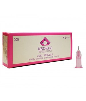 Голка для мезотерапії 32G * 4 мм Mesoram Італія | Mesoram Mesotherapy Needle 32G * 4 mm Italy