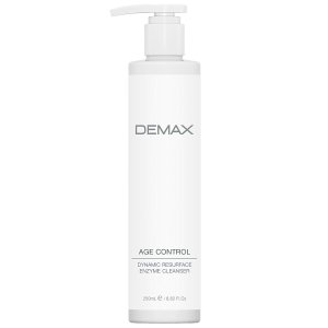 Демакс Удосконалюючий ензимний очищуючий флюїд флакон 250 мл  |  Demax Age control Dynamic resurface enzyme cleanser bottle 250 ml