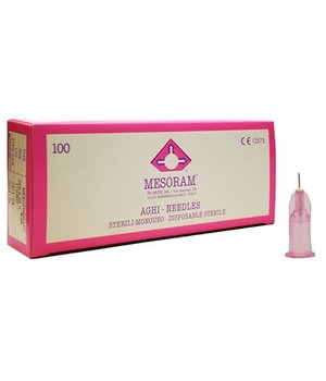 Голка для мезотерапії 32G * 6 мм Mesoram Італія | Mesoram Mesotherapy Needle 32G * 6 mm Italy