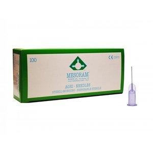 Голка для мезотерапії 30G * 4 мм Mesoram Італія | Mesoram Mesotherapy Needle 30G * 4 mm Italy