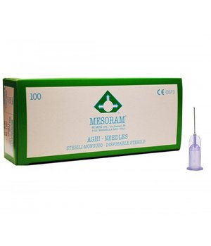 Голка для мезотерапії 30G * 4 мм Mesoram Італія | Mesoram Mesotherapy Needle 30G * 4 mm Italy