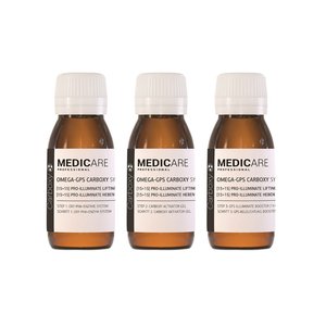 Медікея Омега Карбоксітерапія набір на 15 процедур 180 мл  |  Medicare Omega - GPS carboxy system set 15 procedures 180 ml