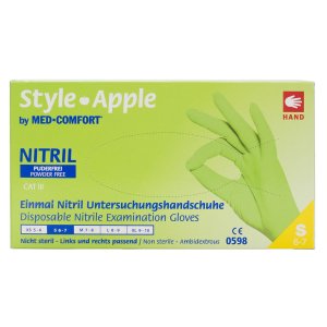 Style Перчатки нітрилові (зелені) S