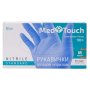 Med Touch Перчатки нітрилові (голубі) M