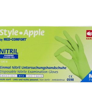 Style Перчатки нітрилові (зелені) M