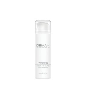 Демакс Базовий гіалуроновий РФ + МС гель флакон з дозатором 150 мл  |  Demax HA Hydrogel basic RF + MS complex physio elasticity bottle with dispenser 150 ml