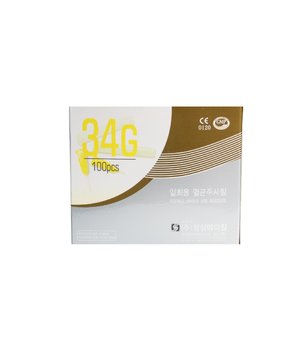 Голка для мезотерапії 34G * 4 мм Sungshim Корея | Sungshim Mesotherapy Needle 34G * 4 mm Korea